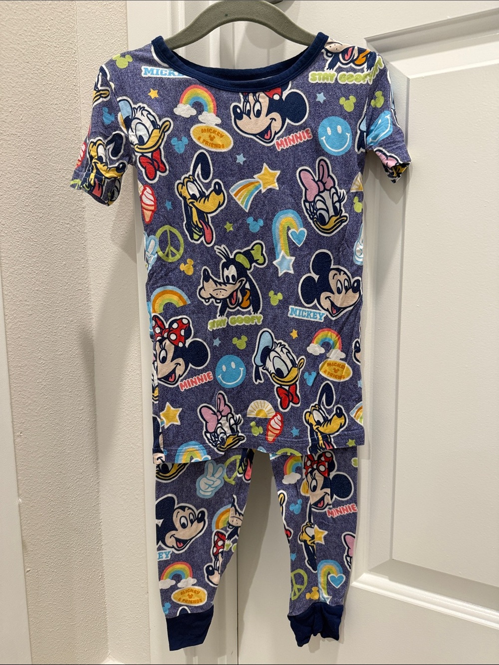 Little Sleepies Mickey Mousey Pajama Set 4T